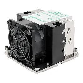 SilverStone SST-XE02-3647SB - Dissipatore CPU 2U per Intel LGA 3647 Square con Ventola 60mm PWM - Nero SilverStone SST-XE02-3647SB - Dissipatore CPU 2U per Intel LGA 3647 Square con Ventola 60mm PWM - Nero