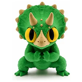 Forge3D Figura Triceratopo Giocattolo – Dinosauro Stilizzato Forge3D Figura Triceratopo Giocattolo – Dinosauro Stilizzato