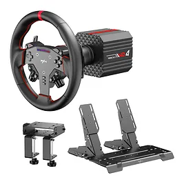 PXN VD4 Bundle - Wheelbase Direct Drive 4Nm + Volante Wireless + Pedaliera PD-HM per PC PXN VD4 Bundle - Wheelbase Direct Drive 4Nm + Volante Wireless + Pedaliera PD-HM per PC