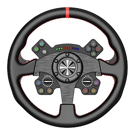 PXN WCS R2 - Volante Sim Racing 330mm con Palette a Sensori Hall, LED RPM e Quick Release - Nero PXN WCS R2 - Volante Sim Racing 330mm con Palette a Sensori Hall, LED RPM e Quick Release - Nero