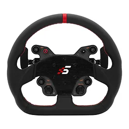 Simagic GT1-SD - Volante Sim Racing Rotondo 325mm in Similpelle con Palette Hall e Quick Release QR70 - Nero Simagic GT1-SD - Volante Sim Racing Rotondo 325mm in Similpelle con Palette Hall e Quick Release QR70 - Nero