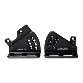 Simagic Alpha Mounting Brackets - Supporto in Metallo CNC per Wheelbase Serie Alpha - Nero Simagic Alpha Mounting Brackets - Supporto in Metallo CNC per Wheelbase Serie Alpha - Nero
