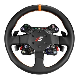 Simagic NEO X 330T - Volante Sim Racing Rotondo 330mm in Alluminio e Pelle con Dual Clutch e LED RGB - Nero Simagic NEO X 330T - Volante Sim Racing Rotondo 330mm in Alluminio e Pelle con Dual Clutch e LED RGB - Nero