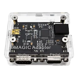 Simagic Peripheral Adapter - Adattatore USB per Pedali e Cambi Logitech e Thrustmaster - Nero Simagic Peripheral Adapter - Adattatore USB per Pedali e Cambi Logitech e Thrustmaster - Nero