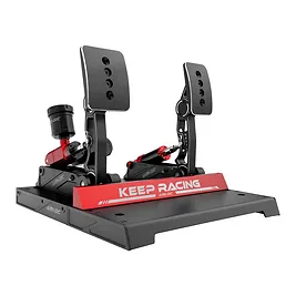 Simagic P1000-FRS - Pedaliera Sim Racing a 2 Pedali con Freno Idraulico Load Cell 100kg - Nero Simagic P1000-FRS - Pedaliera Sim Racing a 2 Pedali con Freno Idraulico Load Cell 100kg - Nero