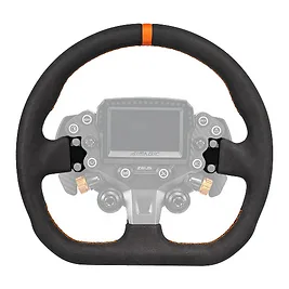 Simagic ZS-320CD - Corona Volante Sim Racing 320mm D-Form in Alcantara e Alluminio senza Hub - Nero Simagic ZS-320CD - Corona Volante Sim Racing 320mm D-Form in Alcantara e Alluminio senza Hub - Nero