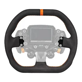 Simagic ZS-310CS - Corona Volante Sim Racing 310mm GT Square in Alcantara e Alluminio senza Hub - Nero Simagic ZS-310CS - Corona Volante Sim Racing 310mm GT Square in Alcantara e Alluminio senza Hub - Nero