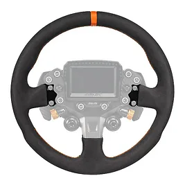 Simagic ZS-330RR - Corona Volante Sim Racing Rotonda 330mm in Alcantara e Alluminio senza Hub - Nero Simagic ZS-330RR - Corona Volante Sim Racing Rotonda 330mm in Alcantara e Alluminio senza Hub - Nero
