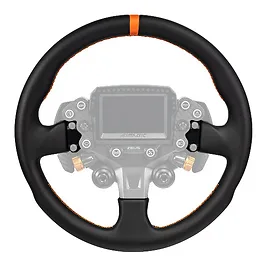 Simagic ZS-330RR - Corona Volante Sim Racing Rotonda 330mm in Pelle senza Hub - Nero Simagic ZS-330RR - Corona Volante Sim Racing Rotonda 330mm in Pelle senza Hub - Nero