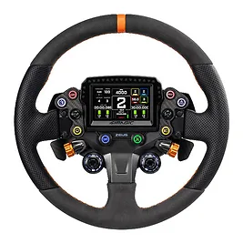 Simagic Zeus Sport + MagicDash 4 - Bundle Volante Sim Racing Rotondo 330mm con Display Touch 3,97" e LED RGB - Nero Simagic Zeus Sport + MagicDash 4 - Bundle Volante Sim Racing Rotondo 330mm con Display Touch 3,97" e LED RGB - Nero