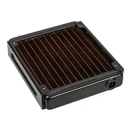 Magicool Xflow Copper Radiator I 16 FPI 120mm - Radiatore Slim Crossflow Nero Magicool Xflow Copper Radiator I 16 FPI 120mm - Radiatore Slim Crossflow Nero