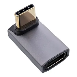 InLine Adattatore USB4 - Spina USB-C a Presa USB-C angolato alto/basso, 40 Gb/s, Alluminio grigio InLine Adattatore USB4 - Spina USB-C a Presa USB-C angolato alto/basso, 40 Gb/s, Alluminio grigio