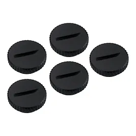 Koolance SCR-CP003PG-BK - Tappo di Chiusura G1/4" in Ottone, Confezione 5 pezzi - Nero Koolance SCR-CP003PG-BK - Tappo di Chiusura G1/4" in Ottone, Confezione 5 pezzi - Nero