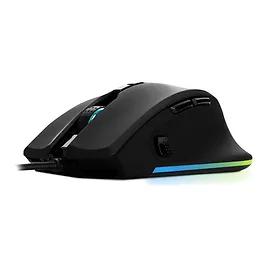 Newskill Habrok - Mouse Gaming con Filo Ergonomico con Sensore Pixart 3360 16.000 DPI, 8 Tasti Programmabili e RGB - Nero Newskill Habrok - Mouse Gaming con Filo Ergonomico con Sensore Pixart 3360 16.000 DPI, 8 Tasti Programmabili e RGB - Nero