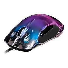 Newskill Lycan - Mouse Gaming con Filo con Sensore Pixart PMW3389 16.000 DPI, Switch Huano e RGB - Trasparente Newskill Lycan - Mouse Gaming con Filo con Sensore Pixart PMW3389 16.000 DPI, Switch Huano e RGB - Trasparente