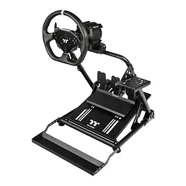 Thermaltake GR3 Racing Wheel Stand - Supporto Volante Pieghevole in Acciaio - Nero Thermaltake GR3 Racing Wheel Stand - Supporto Volante Pieghevole in Acciaio - Nero