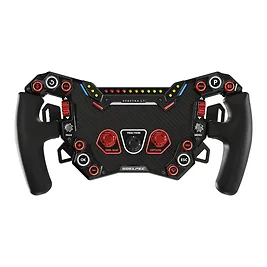 SOELPEC Spectra LT - Volante Sim Racing Formula 302mm in Alluminio e Carbonio con USB e RGB - Lava SOELPEC Spectra LT - Volante Sim Racing Formula 302mm in Alluminio e Carbonio con USB e RGB - Lava