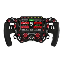 SOELPEC Spectra XR - Volante Sim Racing 302mm in Alluminio e Carbonio con Display Touch 5" - Lava SOELPEC Spectra XR - Volante Sim Racing 302mm in Alluminio e Carbonio con Display Touch 5" - Lava