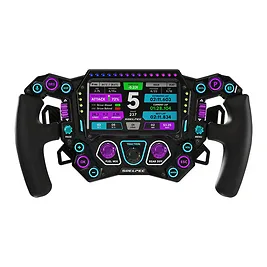 SOELPEC Spectra XR - Volante Sim Racing 302mm con Touchscreen 5 pollici in Alluminio e Carbonio - Arctic SOELPEC Spectra XR - Volante Sim Racing 302mm con Touchscreen 5 pollici in Alluminio e Carbonio - Arctic