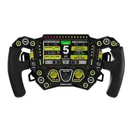 SOELPEC Spectra XR - Volante Sim Racing Formula 302mm in Alluminio e Carbonio con Display 5" - Neon SOELPEC Spectra XR - Volante Sim Racing Formula 302mm in Alluminio e Carbonio con Display 5" - Neon